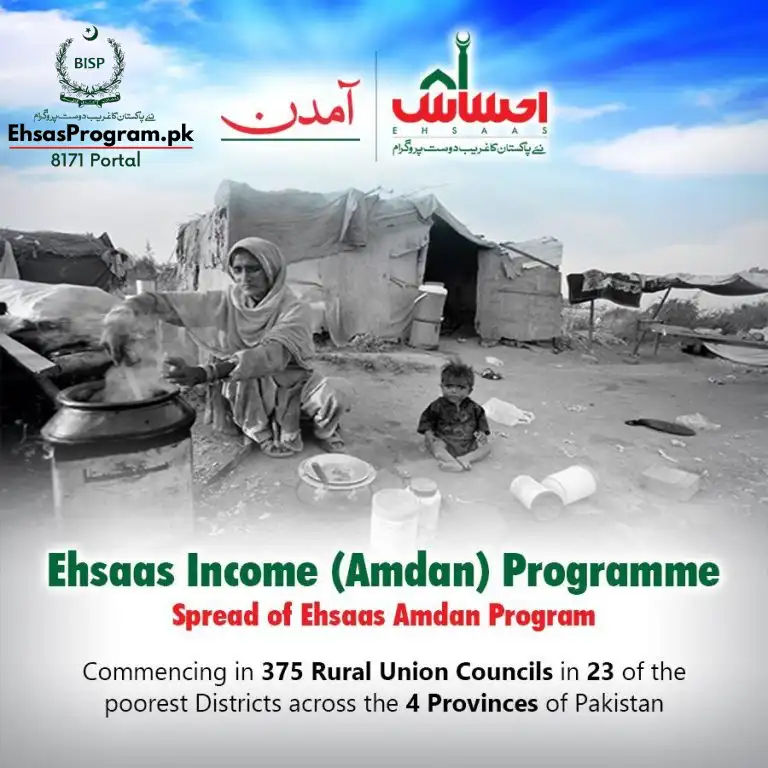 Ehsaas Amdan Program CNIC Check Online
