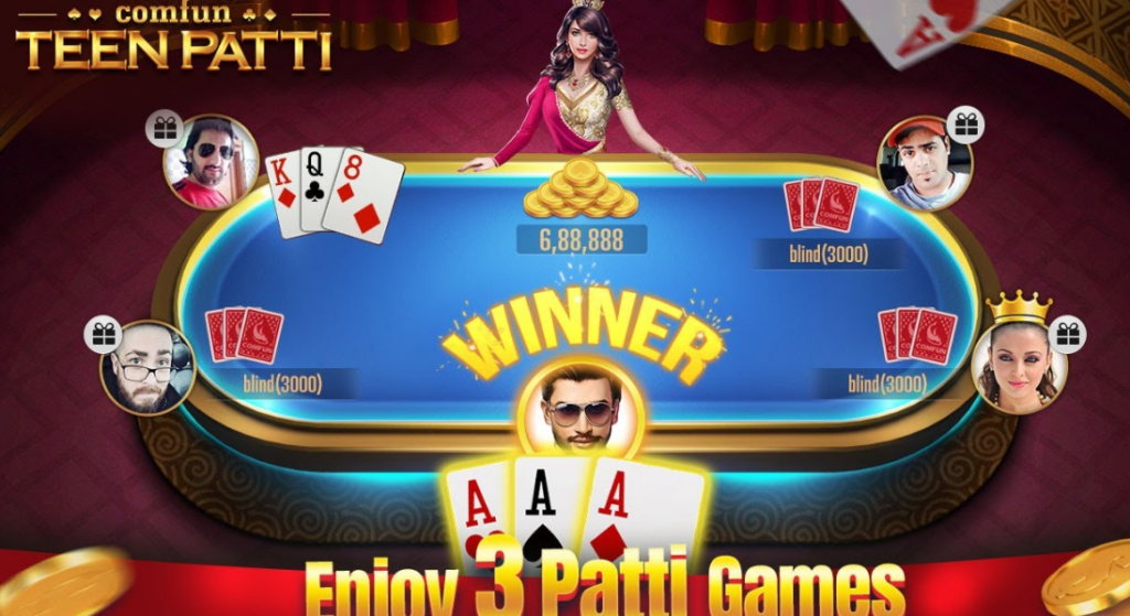 bandar teen patti online terbaru